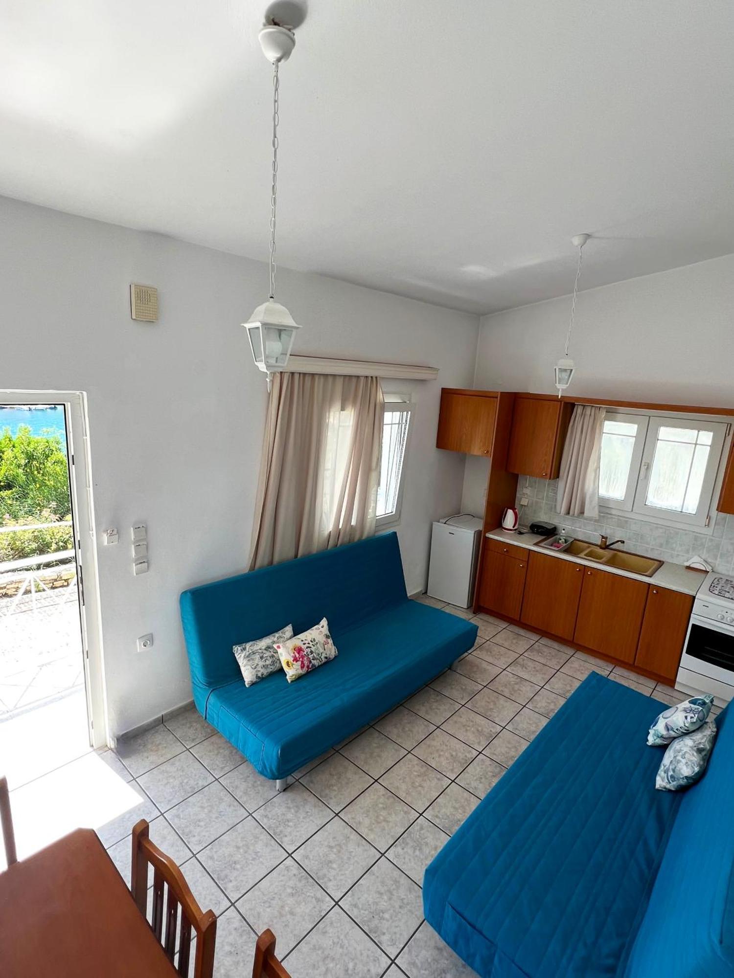 Aronis Spyros Panoramic Seaview Apartments Longós Quarto foto